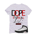 Air Jordan 9 OG Space Jam Matching T-Shirt White T-Shirt (Dope In Real Life)| illcurrency