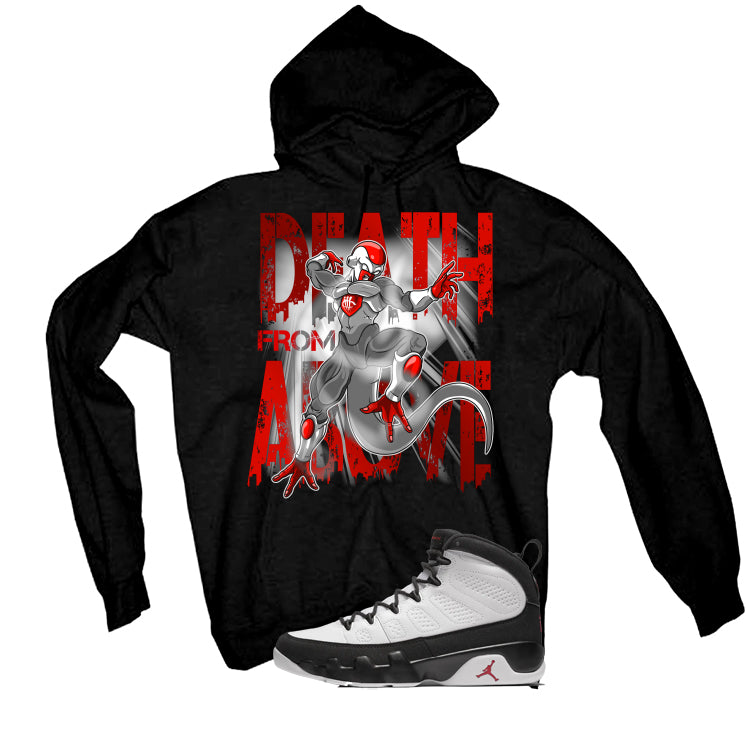 Air Jordan 9 OG Space Jam Matching T-Shirt Black T-Shirt (Death from Above)| illcurrency