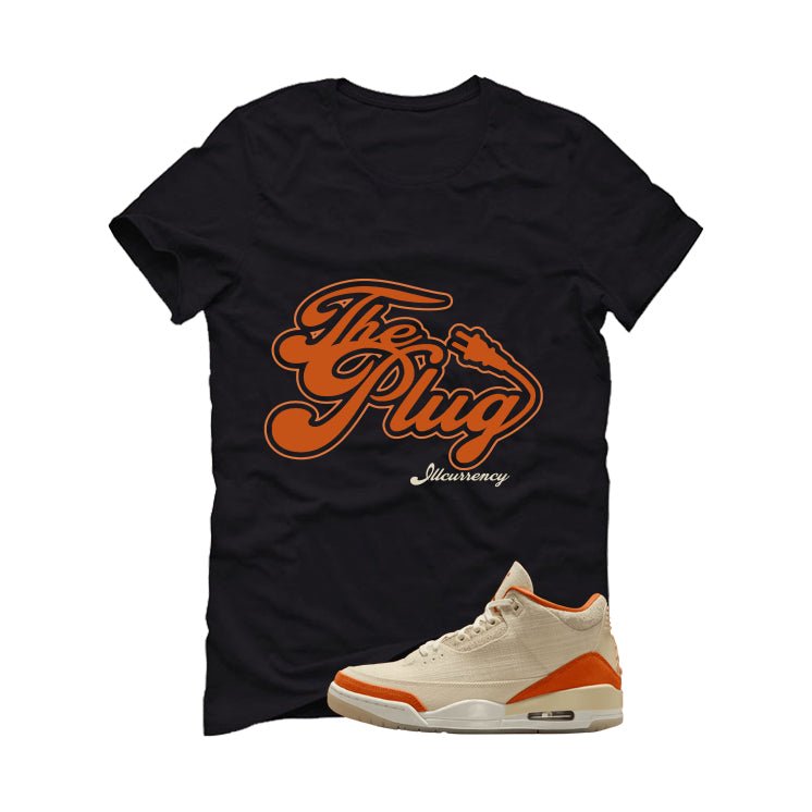 Air Jordan 3 WMNS Starfish Black T-Shirt (The Plug)| illcurrency