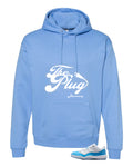 Air Jordan 11 Low University Blue Matching T-Shirt, Sweatshirts & Hoodies Carolina Blue T-Shirt (The Plug)
