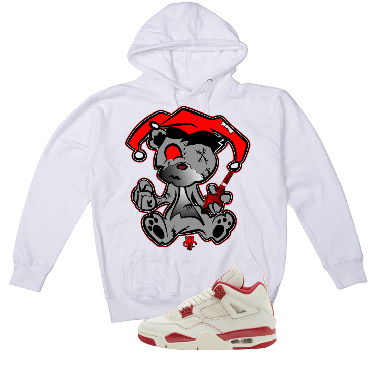 Air Jordan 4 Valentine’s Day (Sierra Red) Matching T-Shirt, Sweatshirts & Hoodies White T-Shirt (Teddy Joker)| illcurrency