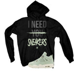 Air Jordan 4 WMNS Seafoam Black T-Shirt (I Need You Sneakers)| illcurrency