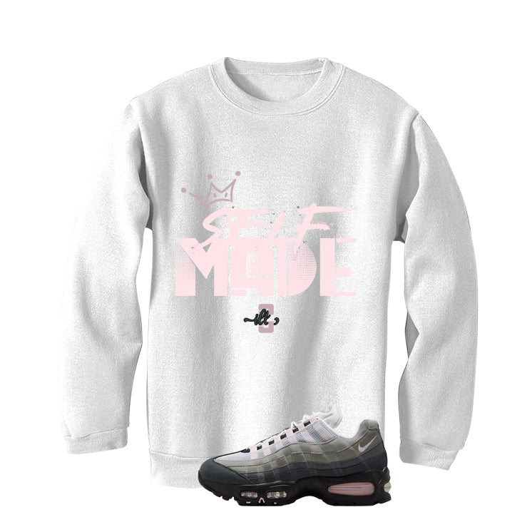 Nike Air Max 95 Pink Foam Matching T-Shirt, Sweatshirts, & Hoodies White T-Shirt (Self Made)| illcurrency