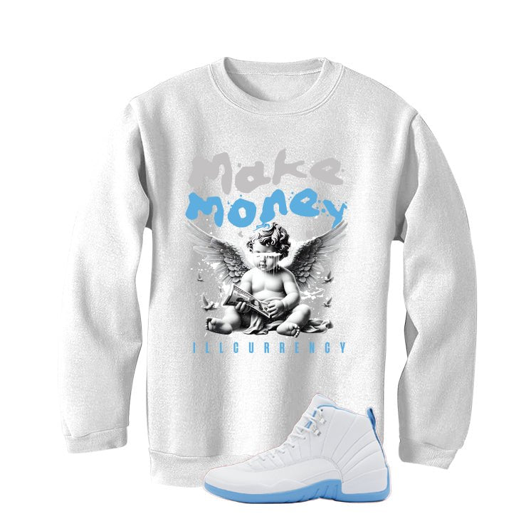 Air Jordan 12 Melo White T-Shirt (Make Money)| illcurrency