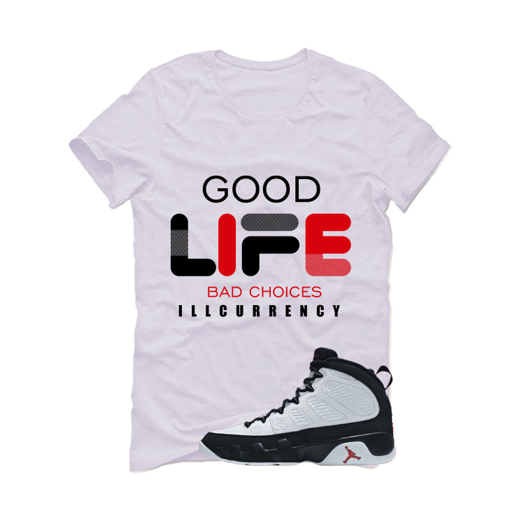 Air Jordan 9 OG Space Jam Matching T-Shirt Bad Choices