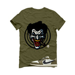 Air Jordan 1 Low OG Medium Olive Matching T-Shirt, Sweatshirts & Hoodies Military Green T-Shirt (Joke The Joker)| illcurrency