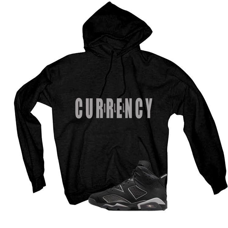 Air Jordan 6 Cap and Gown Matching T-Shirt, Sweatshirts & Hoodies Black T-Shirt (ill Across)| illcurrency