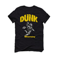 Air Jordan 11 Low WMNS “Yellow Snakeskin” Black T-Shirt (DUNK SPACE)