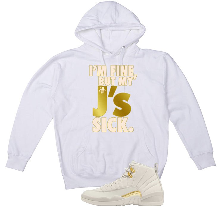 Air Jordan 12 WMNS Phantom White T-Shirt (J'S ARE SICK)| illcurrency