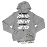 Matching hoodie, same design