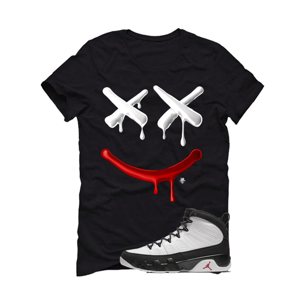 Air Jordan 9 OG Space Jam Matching T-Shirt Black T-Shirt (Happy Drip)| illcurrency