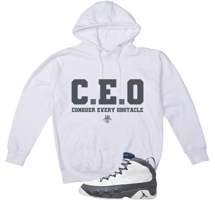 Air Jordan 9 Flint Grey Matching T-Shirt, Sweatshirts & Hoodies White T-Shirt (Ceo)| illcurrency
