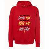 Matching hoodie, same design