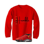 Air Jordan 14 Ferrari Red T-Shirt (Stay Humble)| illcurrency