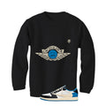 Travis Scott x Fragment x Air Jordan 1 Low OG Matching T-Shirt, Sweatshirts & Hoodies Black T-Shirt (Cactus Jack)