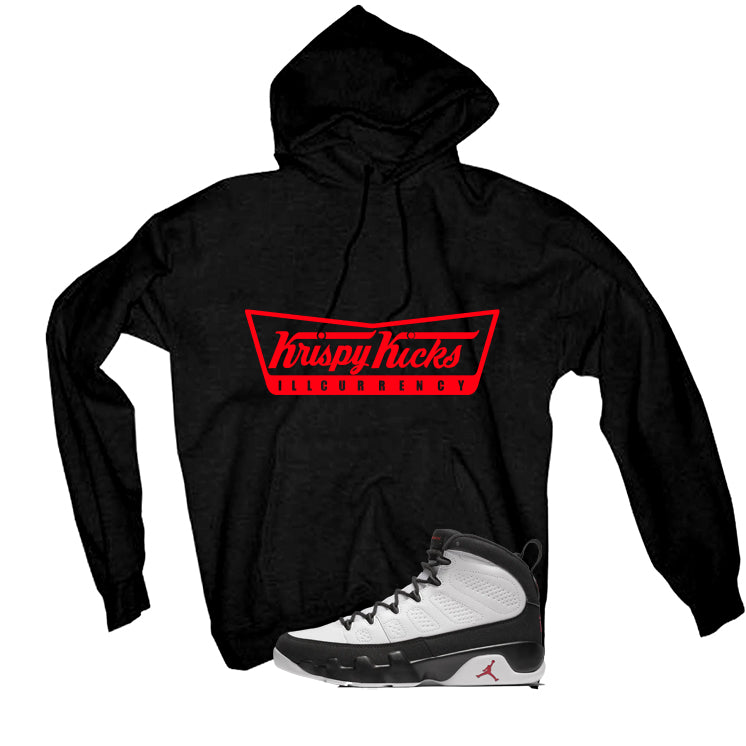 Air Jordan 9 OG Space Jam Matching T-Shirt Black T-Shirt (Krispy Kicks)| illcurrency