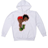 Matching hoodie, same design