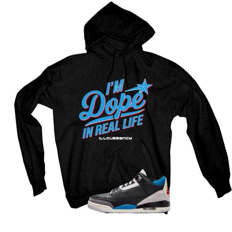 Air Jordan 3 OG Rare Air Black T-Shirt (DOPE)| illcurrency