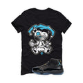 Air Jordan 11 Gamma Blue Matching T-Shirt, Sweatshirts & Hoodies Black T-Shirt (Teddy Joker)| illcurrency