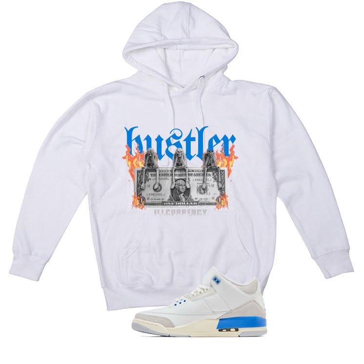 Air Jordan 3 Lucky Shorts White T-Shirt (See No Evil Hustler)| illcurrency