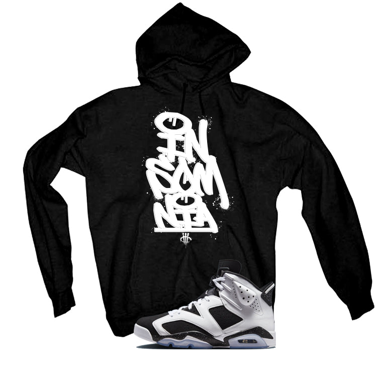Air Jordan 6 Oreo Matching T-Shirt Black T-Shirt (Insomnia)| illcurrency
