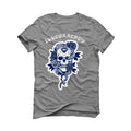 AIR JORDAN 3 “WHITE NAVY”| ILLCURRENCY Grey T-Shirt (Skeleton Rose)