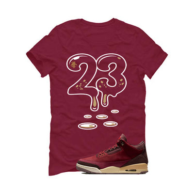 Air Jordan 3 OG Bin 23 Matching T-Shirt Maroon T-Shirt (23)| illcurrency