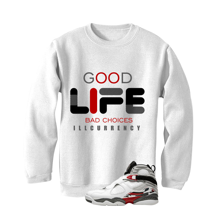 Air Jordan 8 Bugs Bunny Matching T-Shirt, Sweatshirts & Hoodies White T-Shirt (Bad Choices)| illcurrency
