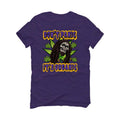Air Jordan 12 Field Purple - Purple T-Shirt (Don't Panic)