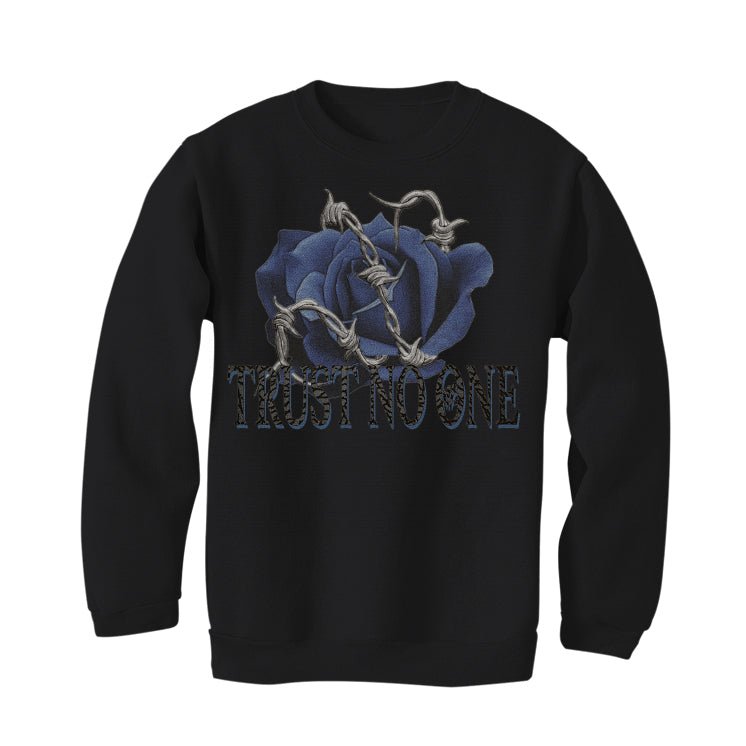 Air Jordan 5 “Georgetown” | illcurrency Black T-Shirt (TRUST NO ONE)