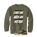 Air Jordan 3 Family Affair Matching T-Shirt, Sweatshirts & Hoodies Military Green T-Shirt (Paid)