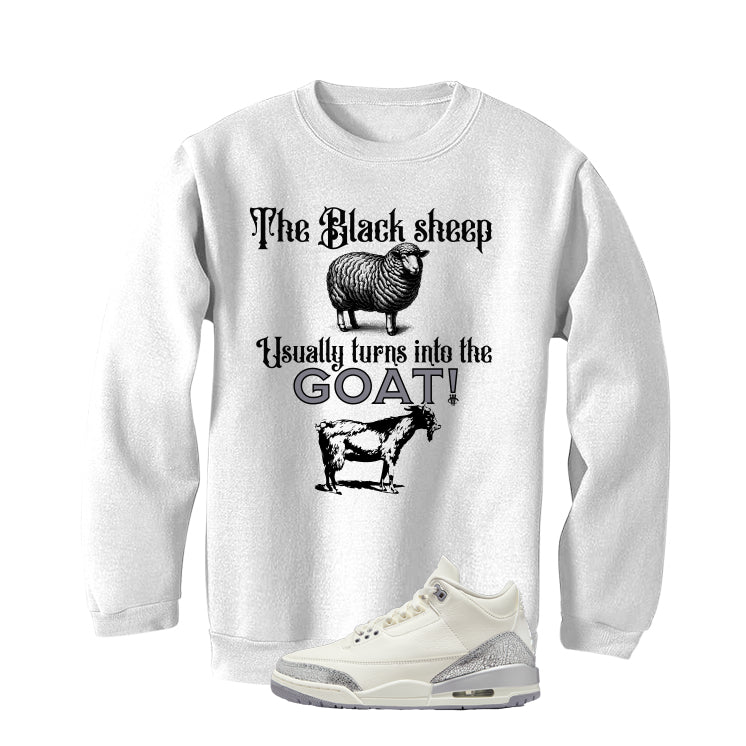 Air Jordan 3 WMNS Sail White T-Shirt (the black sheep usually turns into the GOAT!)| illcurrency