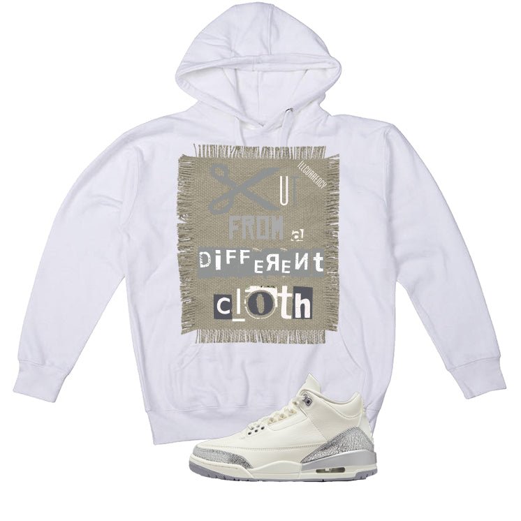 Air Jordan 3 WMNS Sail White T-Shirt (Cut from a different cloth)| illcurrency