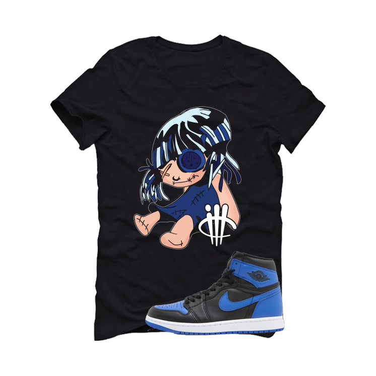 Air Jordan 1 High OG Royal Matching T-Shirt Doll