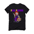 Air Jordan 12 Field Purple - Black T-Shirt (Fake Friends 2)