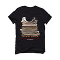 Air Jordan 1 High OG Love The Game Matching T-Shirt Black T-Shirt (Fck Love)| illcurrency