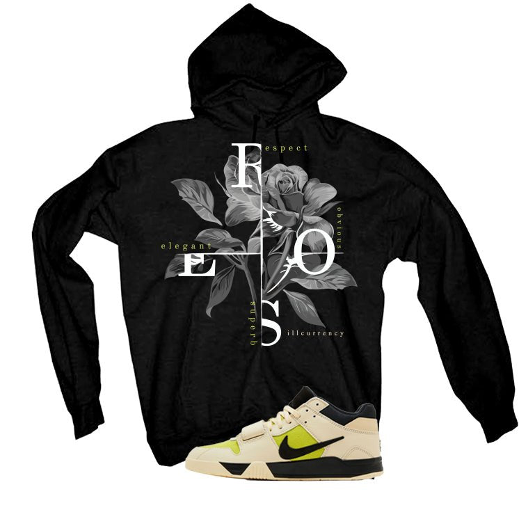 Travis Scott x Jordan Jumpman Jack Bright Cactus Black T-Shirt (Roses)| illcurrency
