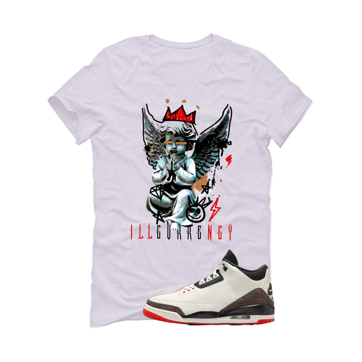 Air Jordan 3 OG World’s Best Dad Matching T-Shirt, Sweatshirts, & Hoodies White T-Shirt (Graffiti Angel)| illcurrency