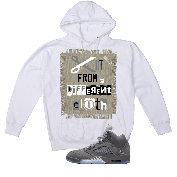 Hoodies White T-Shirt (Cut from a different cloth)