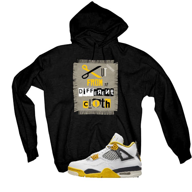 Air Jordan 4 WNNS “Vivid Sulfur” | illcurrency Black T-Shirt (Cut from a different cloth)