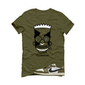 Air Jordan 1 Low OG Medium Olive Matching T-Shirt, Sweatshirts & Hoodies Military Green T-Shirt (Misunderstood)| illcurrency