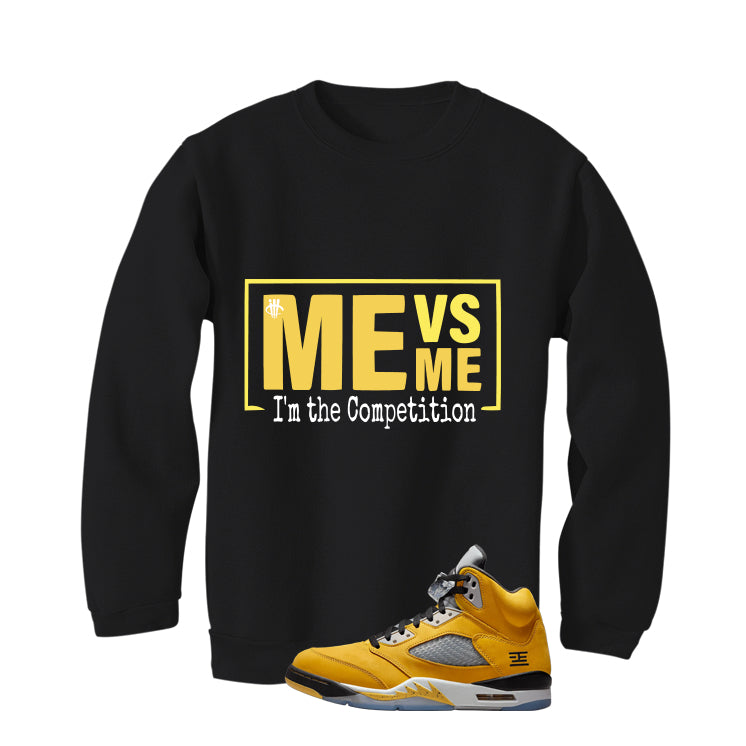 Air Jordan 5 Tokyo Matching T-Shirt, Sweatshirts & Hoodies Black T-Shirt (Me vs Me)| illcurrency