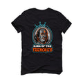Nike Dunk Low “Miami Dolphins” | illcurrency Black T-Shirt (king of the trenches)