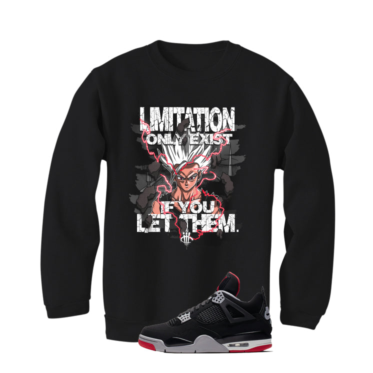 Air Jordan 4 Bred Matching T-Shirt Limitations