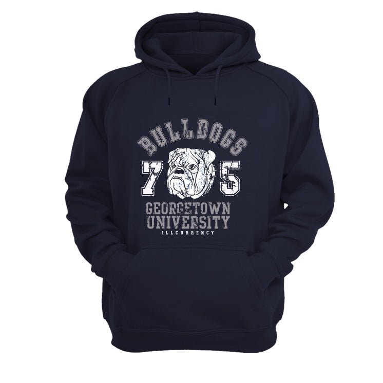 Air Jordan 5 “Georgetown” | illcurrency Navy Blue T-Shirt (Georgetown)