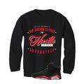 Air Jordan 6 Reverse Infrared Matching T-Shirt, Sweatshirts & Hoodies Black T-Shirt (The dream is free)