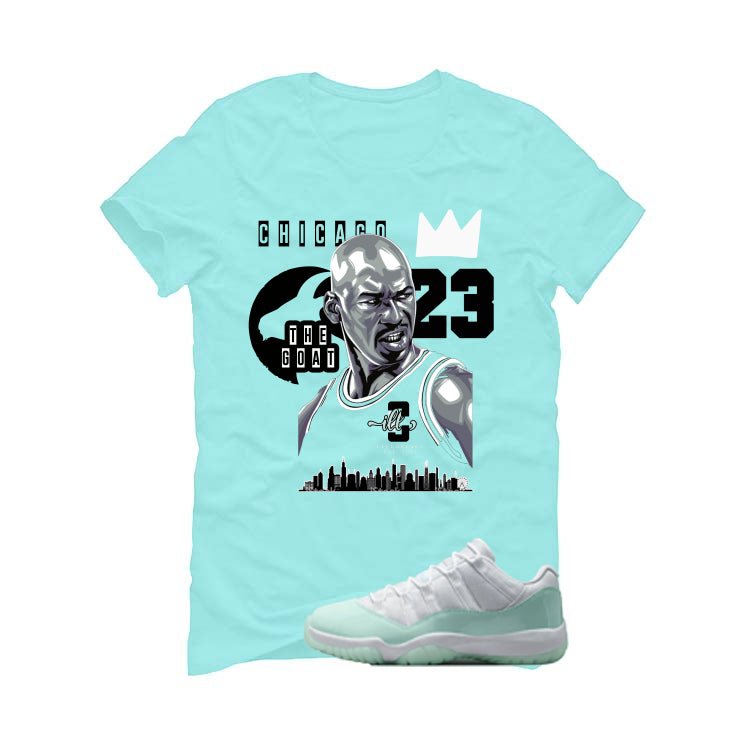 Air Jordan 11 Low WMNS Igloo Mint Green T-Shirt (The Goat)| illcurrency