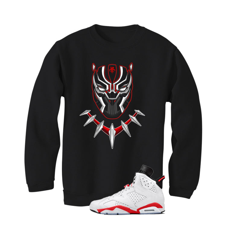 Air Jordan 6 White Infrared Matching T-Shirt Panther Mask