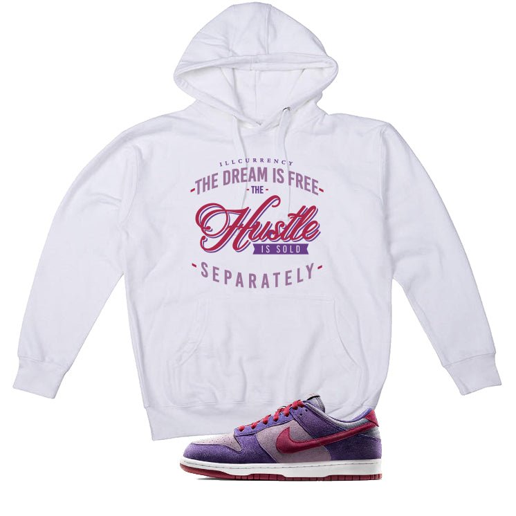 Nike Dunk Low “Plum” | illcurrency White T-Shirt (The dream is free)