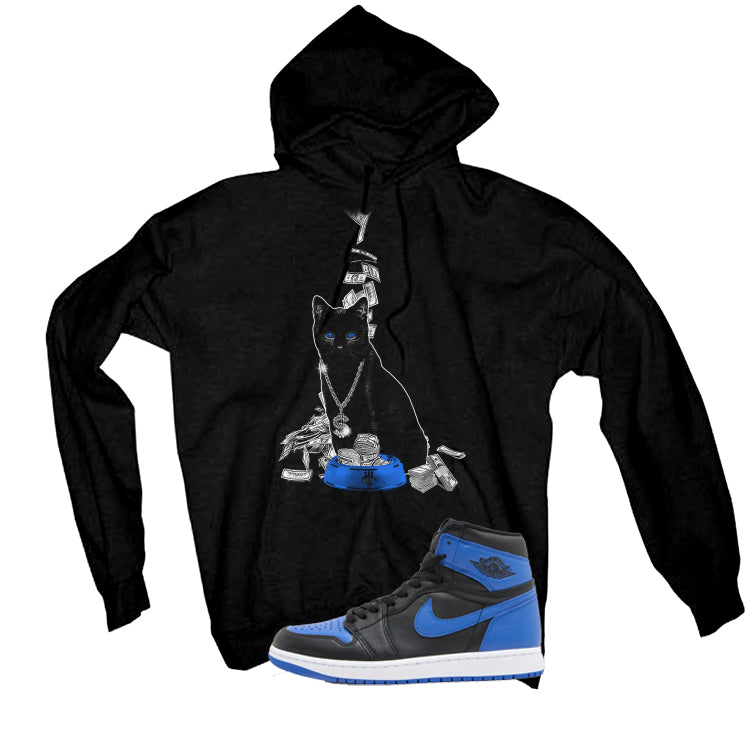 Air Jordan 1 High OG Royal Matching T-Shirt Money Cat